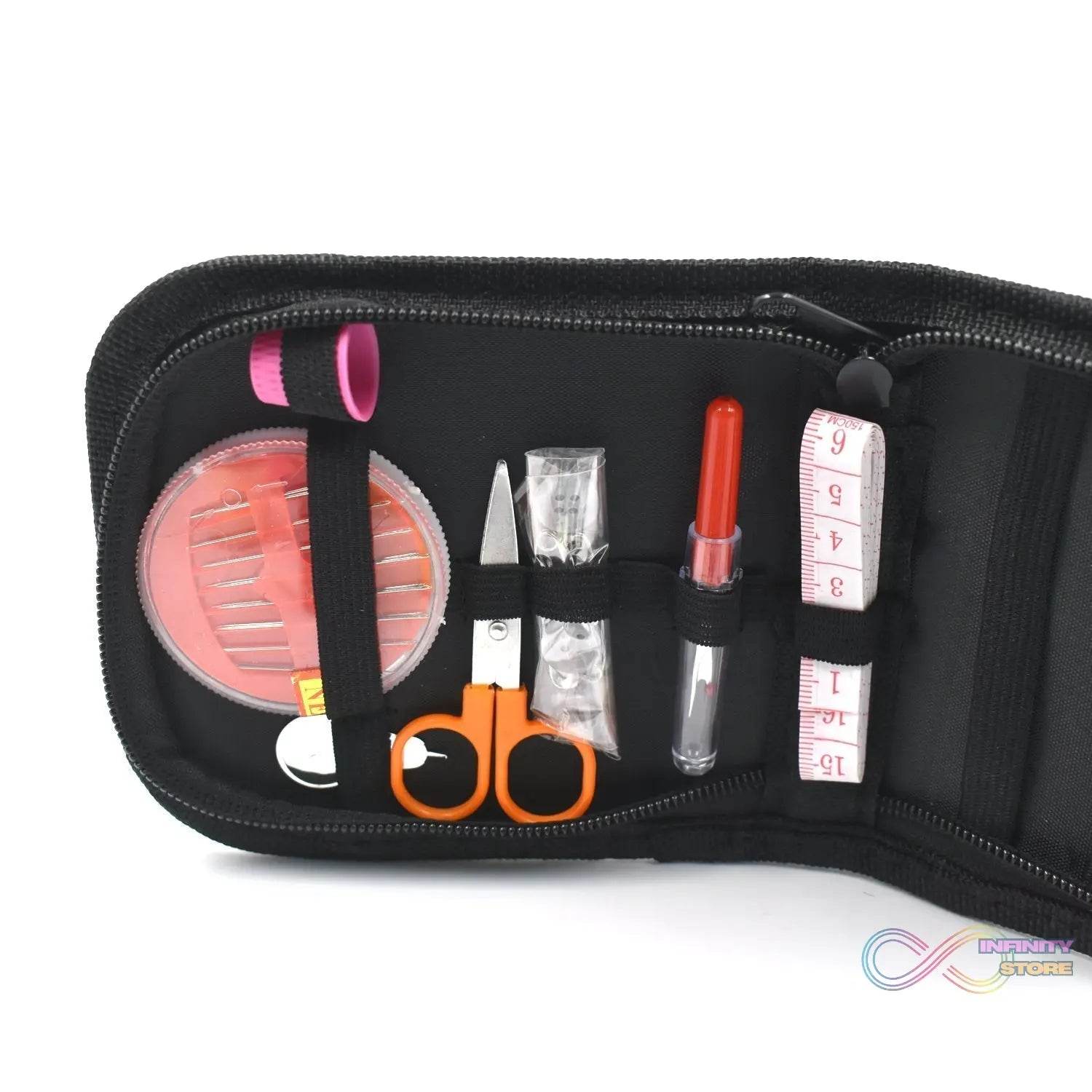 48 Pc Purse Sewing Set used for sewing of clothes and fabrics including all home purposes. - infinityexculsivestore.com