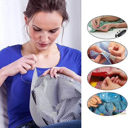 48 Pc Purse Sewing Set used for sewing of clothes and fabrics including all home purposes. - infinityexculsivestore.com