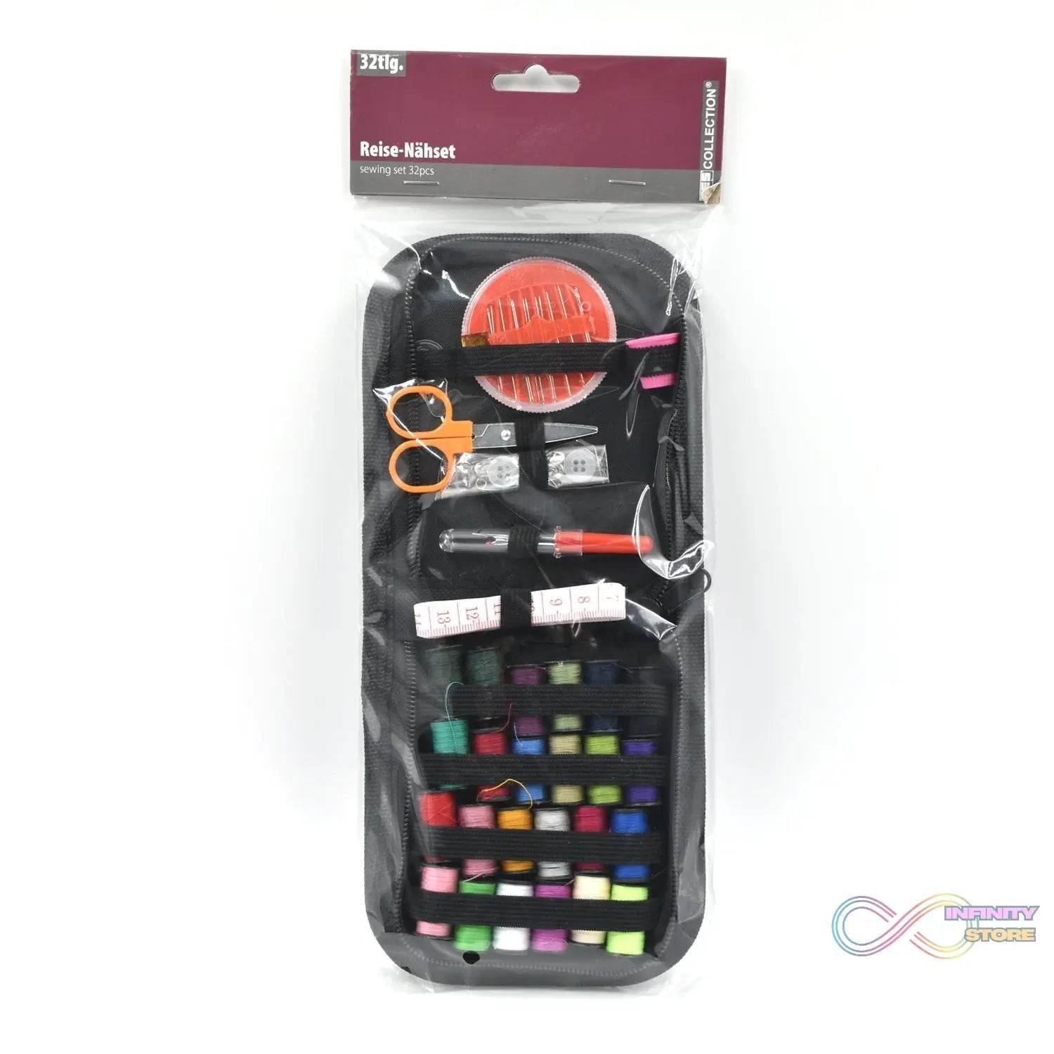 48 Pc Purse Sewing Set used for sewing of clothes and fabrics including all home purposes. - infinityexculsivestore.com
