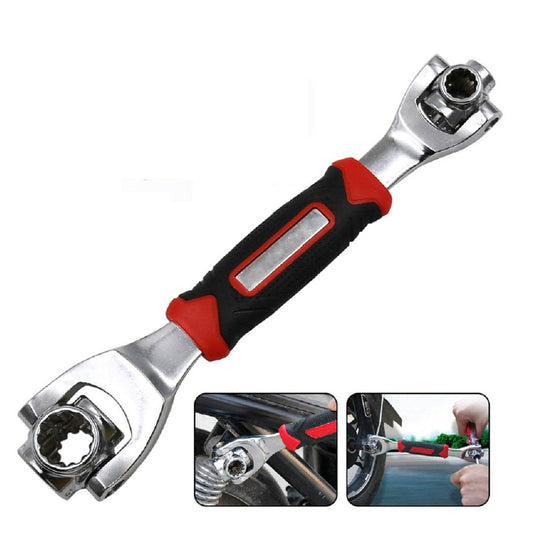 48 in 1 Socket Point Universal Car Repair 360 Degree Fixed Square, Hex, Torx Hand Tool Wrench - infinityexculsivestore.com
