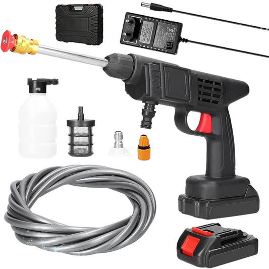 48V Car Washer Gun Wireless High Pressure Washer Water Spray Gun, Car washing Kit - infinityexculsivestore.com