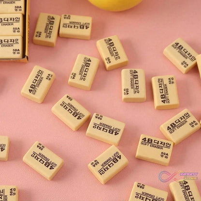 4B Erasers 30 Pack Erasers Yellow Erasers for Kids - infinityexculsivestore.com