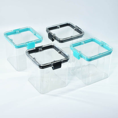 4Pc Square Container 700Ml Used For Storing Types Of Food Stuffs And Items. - infinityexculsivestore.com