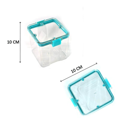 4Pc Square Container 700Ml Used For Storing Types Of Food Stuffs And Items. - infinityexculsivestore.com