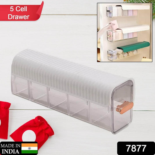 5-Cell Wall Mount Drawer Organizer for Socks & Lingerie - infinityexculsivestore.com