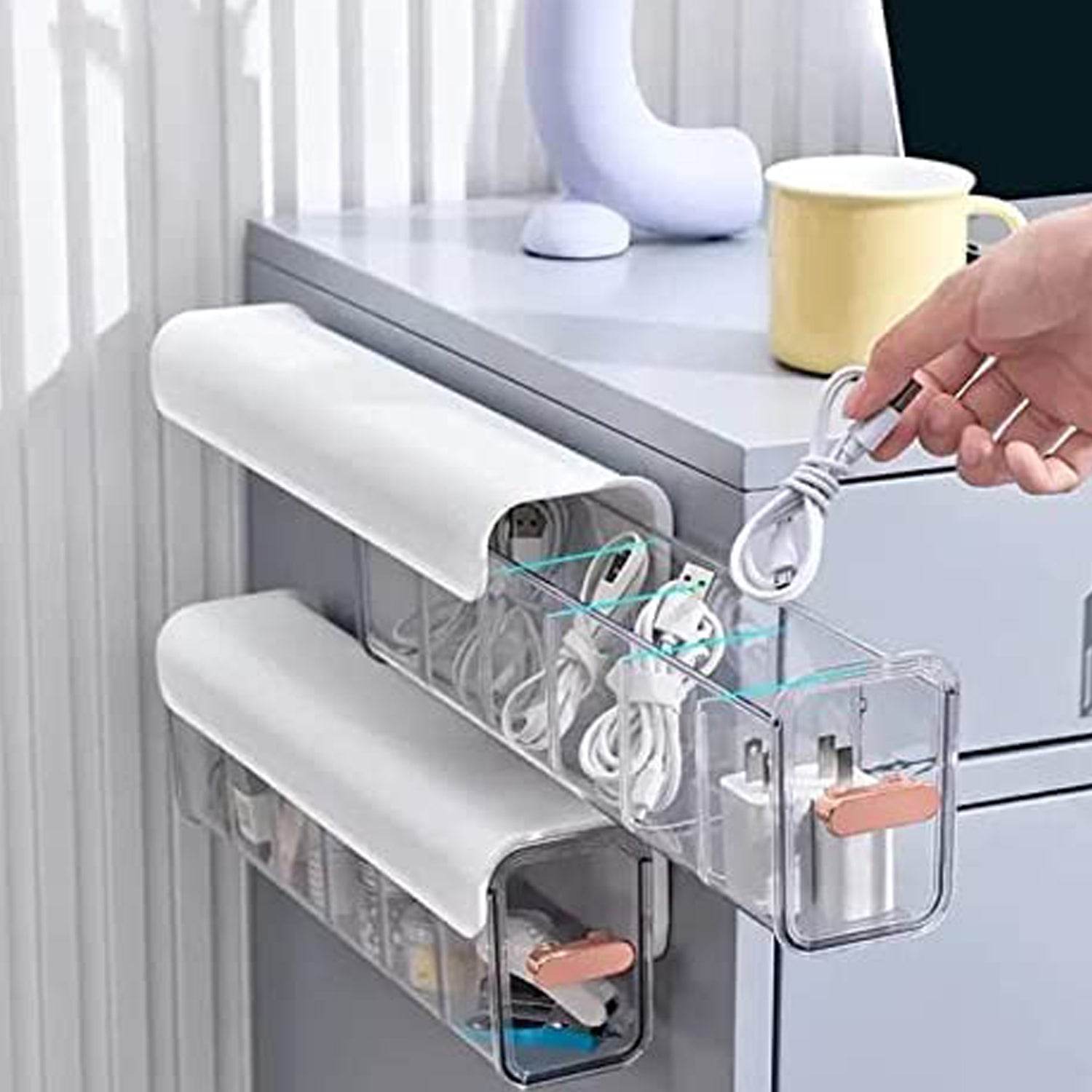 5-Cell Wall Mount Drawer Organizer for Socks & Lingerie - infinityexculsivestore.com