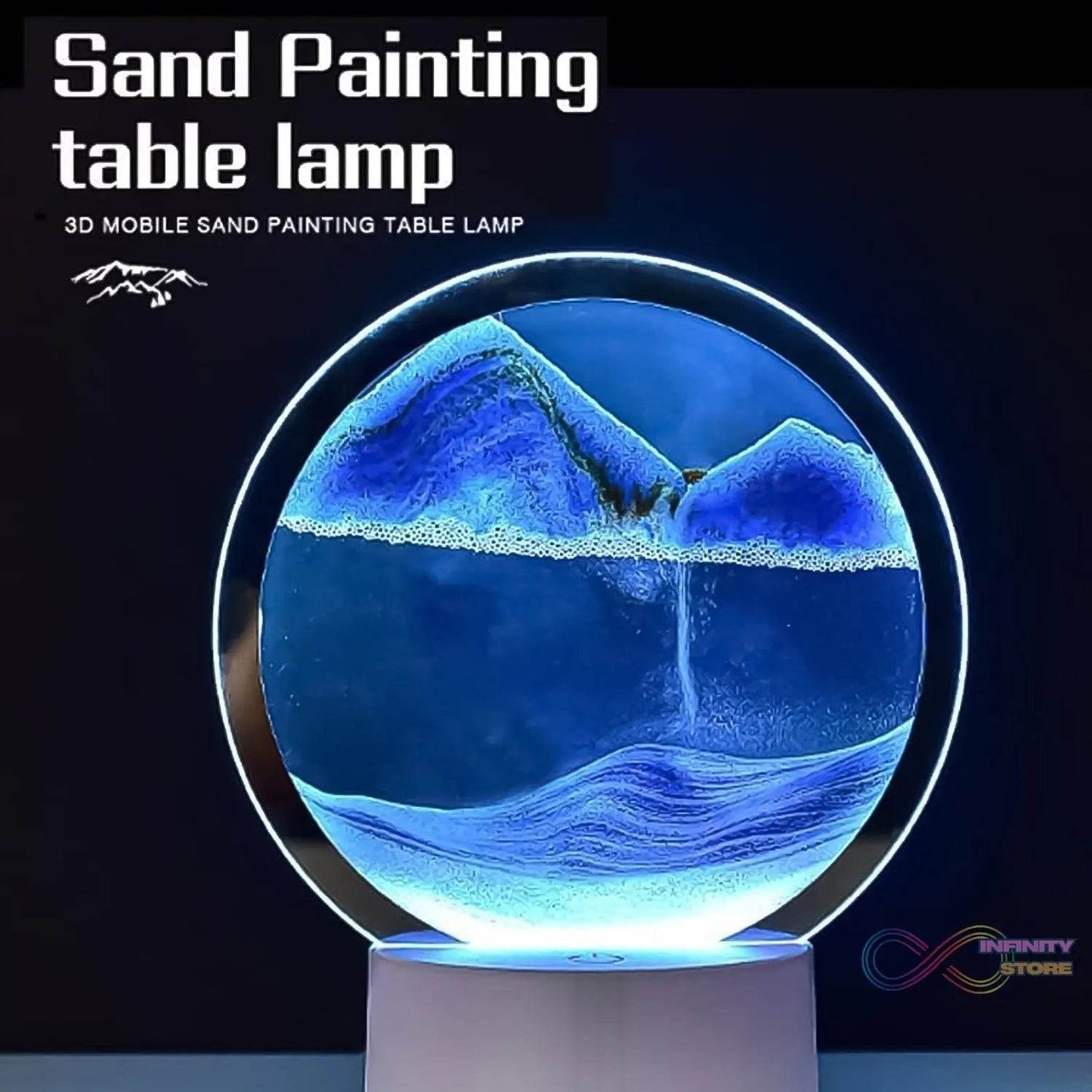 5 Color Light Moving Sand Art Picture (1 Pc) - infinityexculsivestore.com