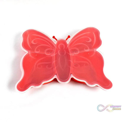 5 Compartment Multipurpose Butterfly Plastic Tray (1 Pc) - infinityexculsivestore.com