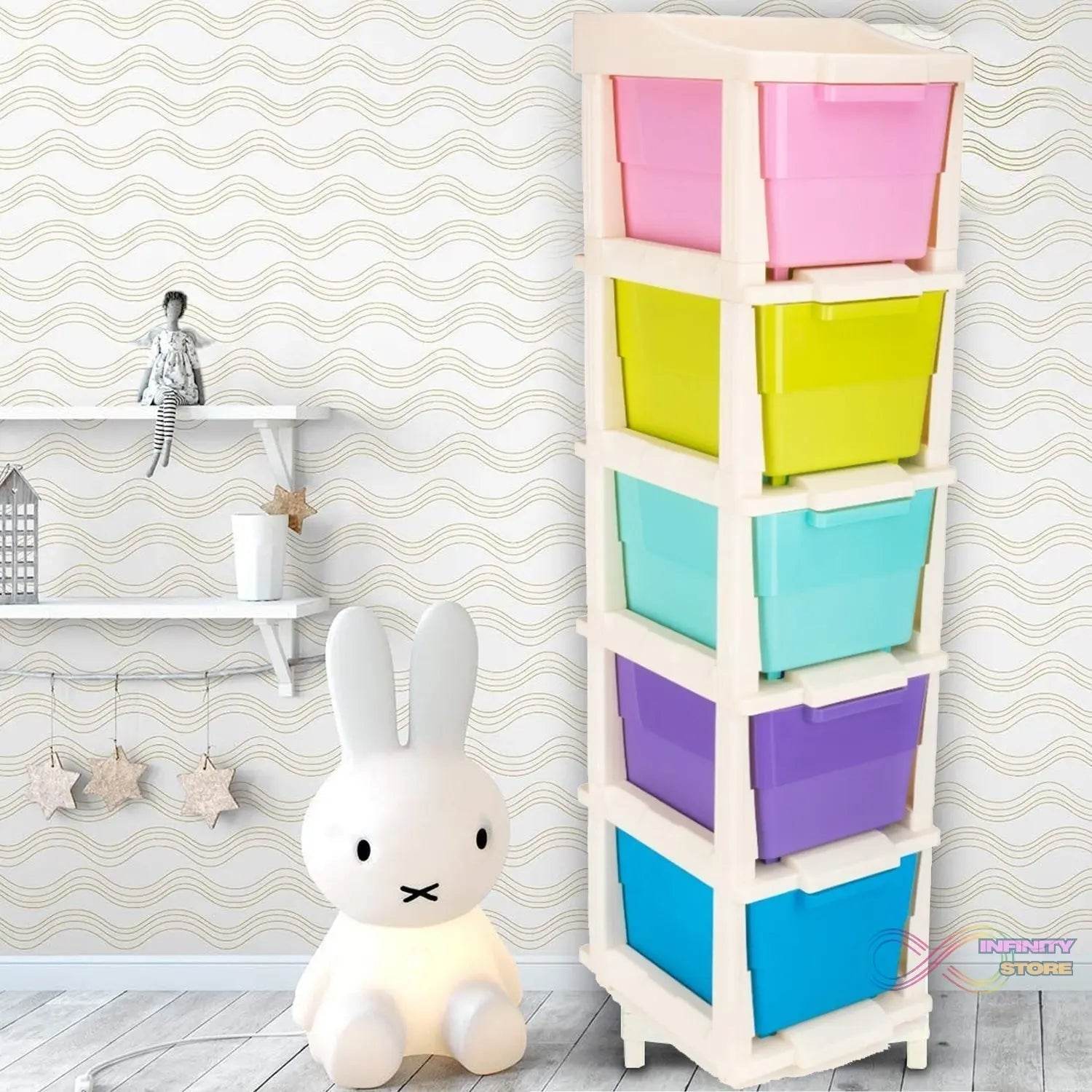 5 Layer Multi-Purpose Modular Drawer Storage System - infinityexculsivestore.com