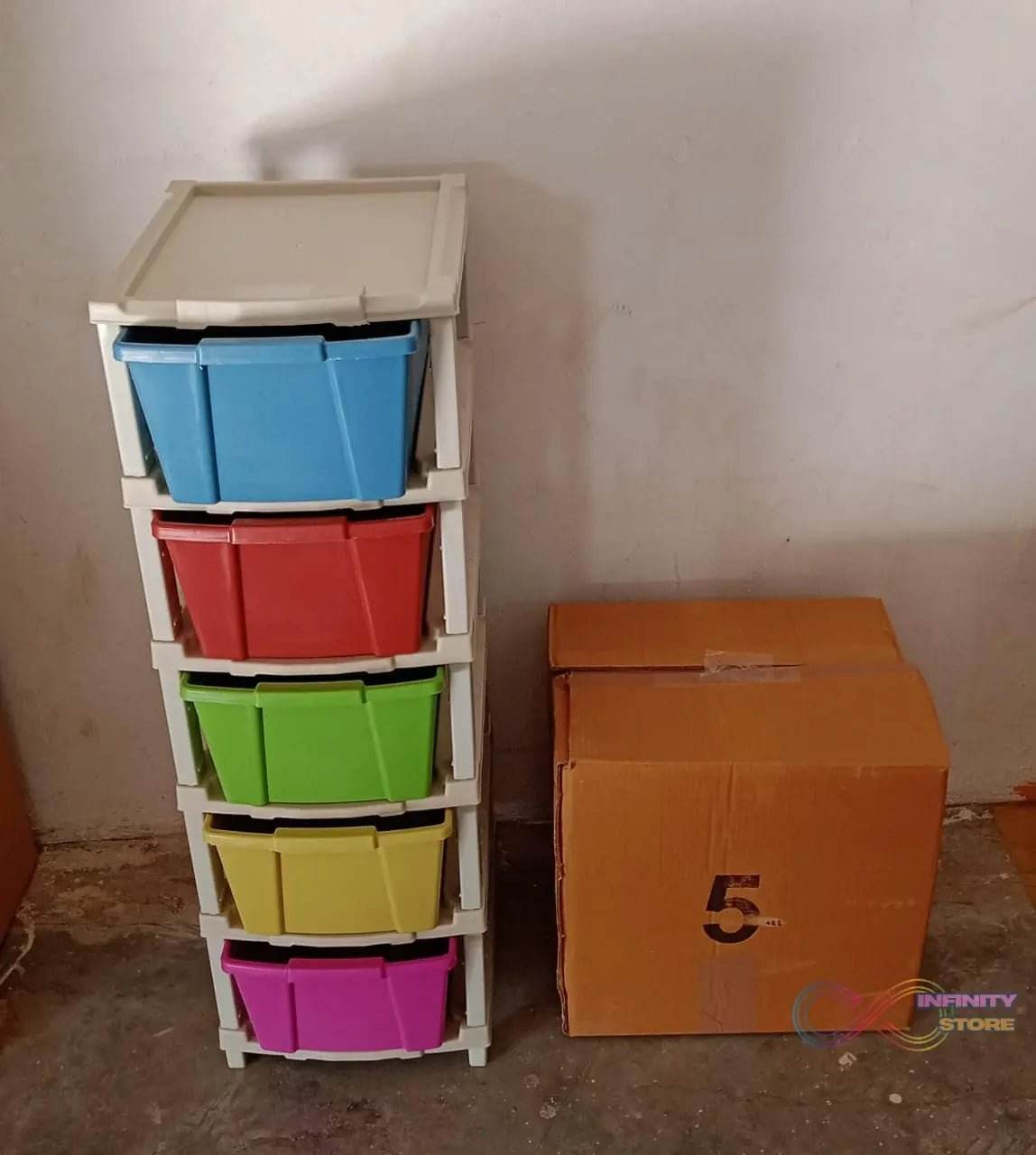 5 Layer Multi-Purpose Modular Drawer Storage System - infinityexculsivestore.com