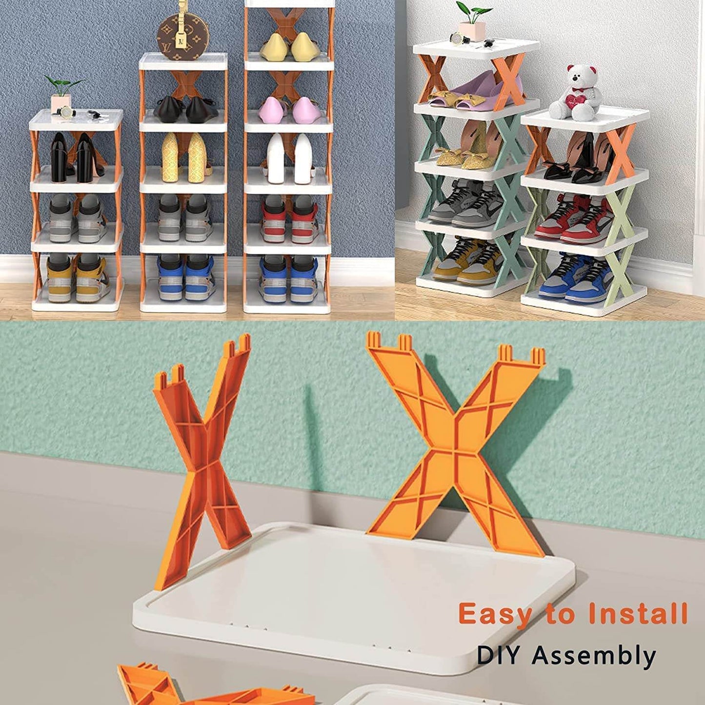 5-Layer Shoe Rack for Small Spaces & Easy Storage - infinityexculsivestore.com