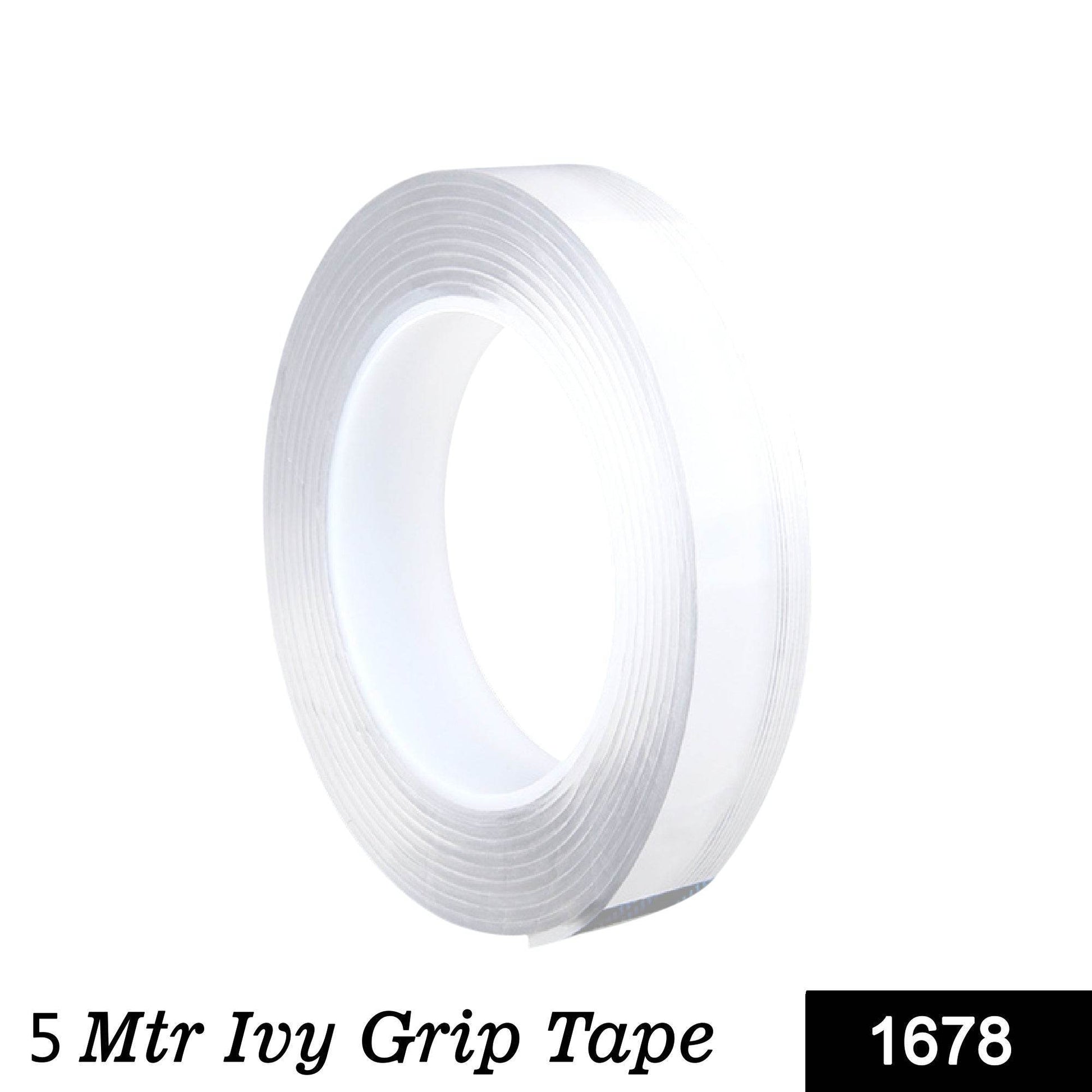 5 Meter Double Sided Adhesive Silicon Grip Gel Tape - infinityexculsivestore.com