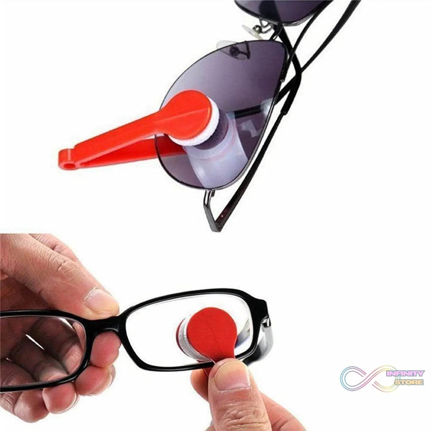 5 Pc Goggle Cleaner With Box used for cleaning glasses and goggles and can be used in all kinds of places like household and official. - infinityexculsivestore.com