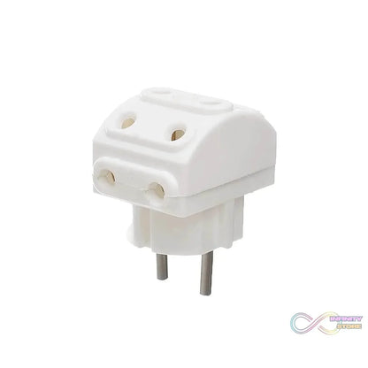 5-Way 2 Pin Multi-Plug Socket / Converter (1 Pc) - infinityexculsivestore.com