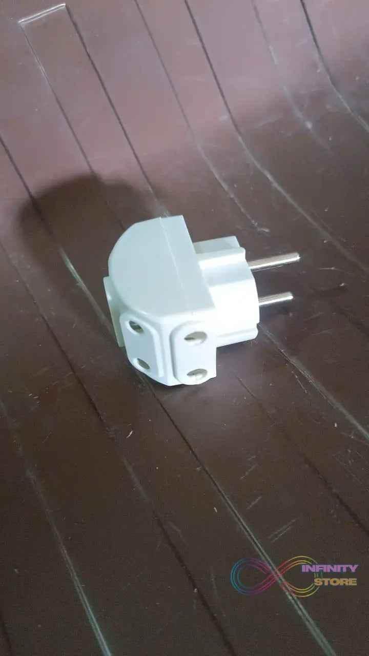 5-Way 2 Pin Multi-Plug Socket / Converter (1 Pc) - infinityexculsivestore.com