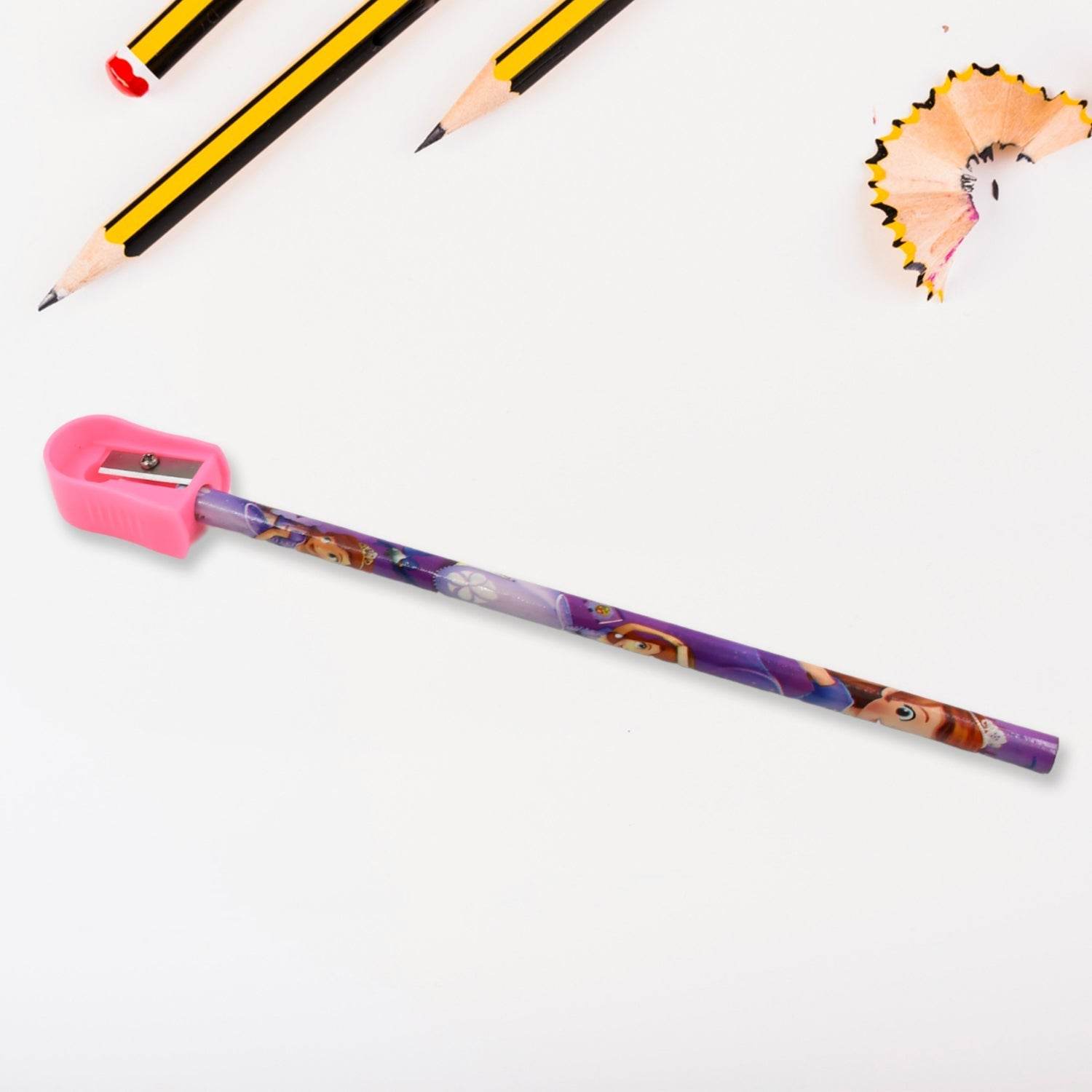 5 in 1 Mix Stationery Gift Set for Kids, Stationary Set Including 2 Pencil, Ruler, Rubber, Pencil Sharpener, School, Office Product Gift (5 Pcs Set) - infinityexculsivestore.com