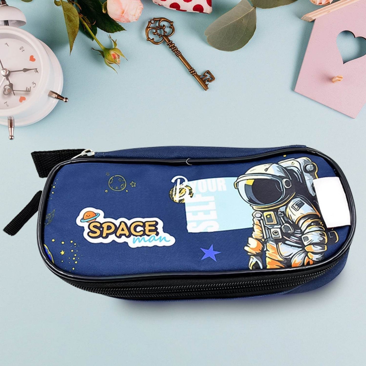 5 in 1 School Bag Includes lunch bag, 14 inch School Bags, water bottle & pencil case in box packing (1 Set / Mix Color)) - infinityexculsivestore.com