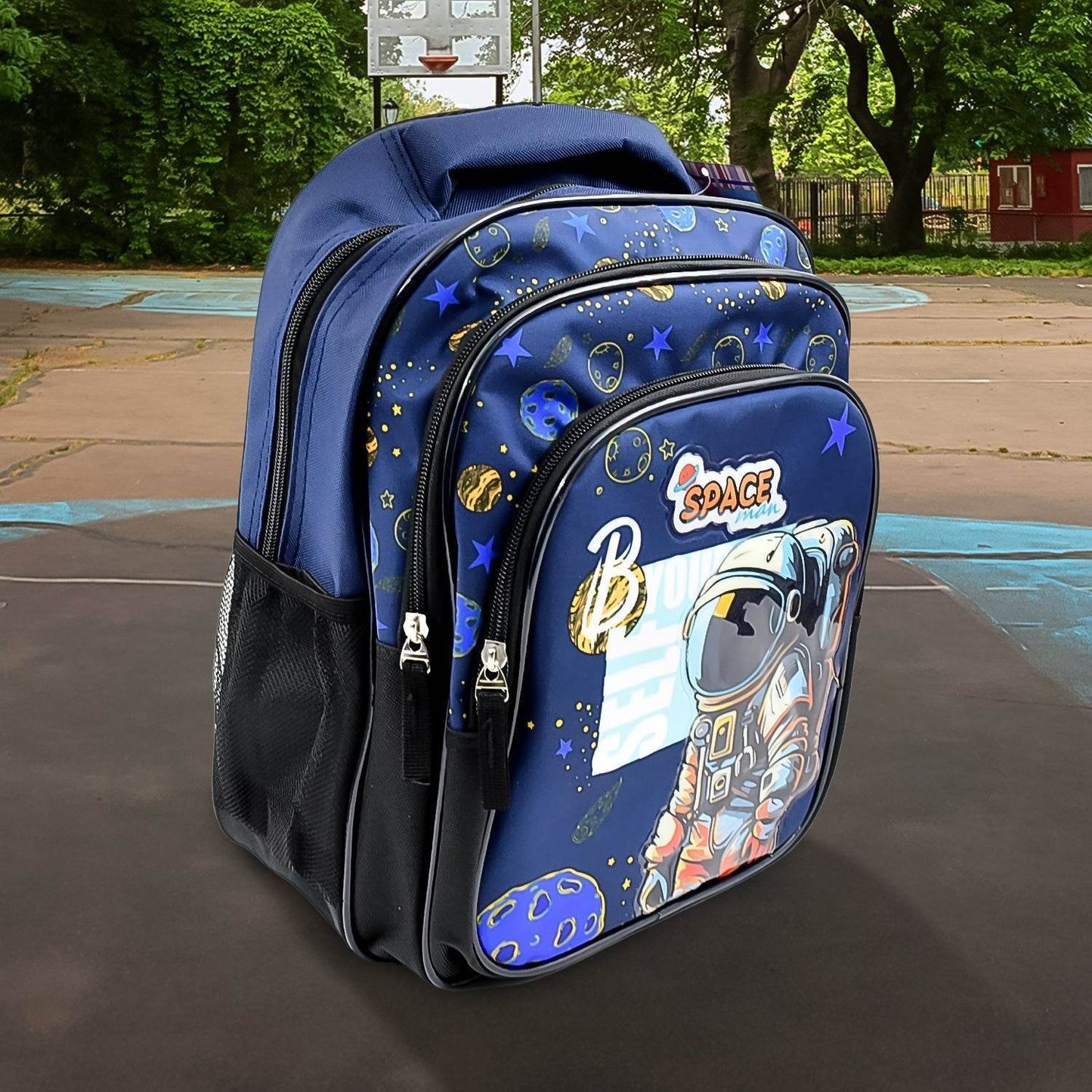 5 in 1 School Bag Includes lunch bag, 14 inch School Bags, water bottle & pencil case in box packing (1 Set / Mix Color)) - infinityexculsivestore.com