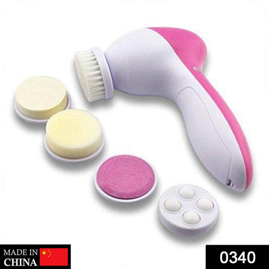 5-in-1 Smoothing Body & Facial Massager (Pink) - infinityexculsivestore.com