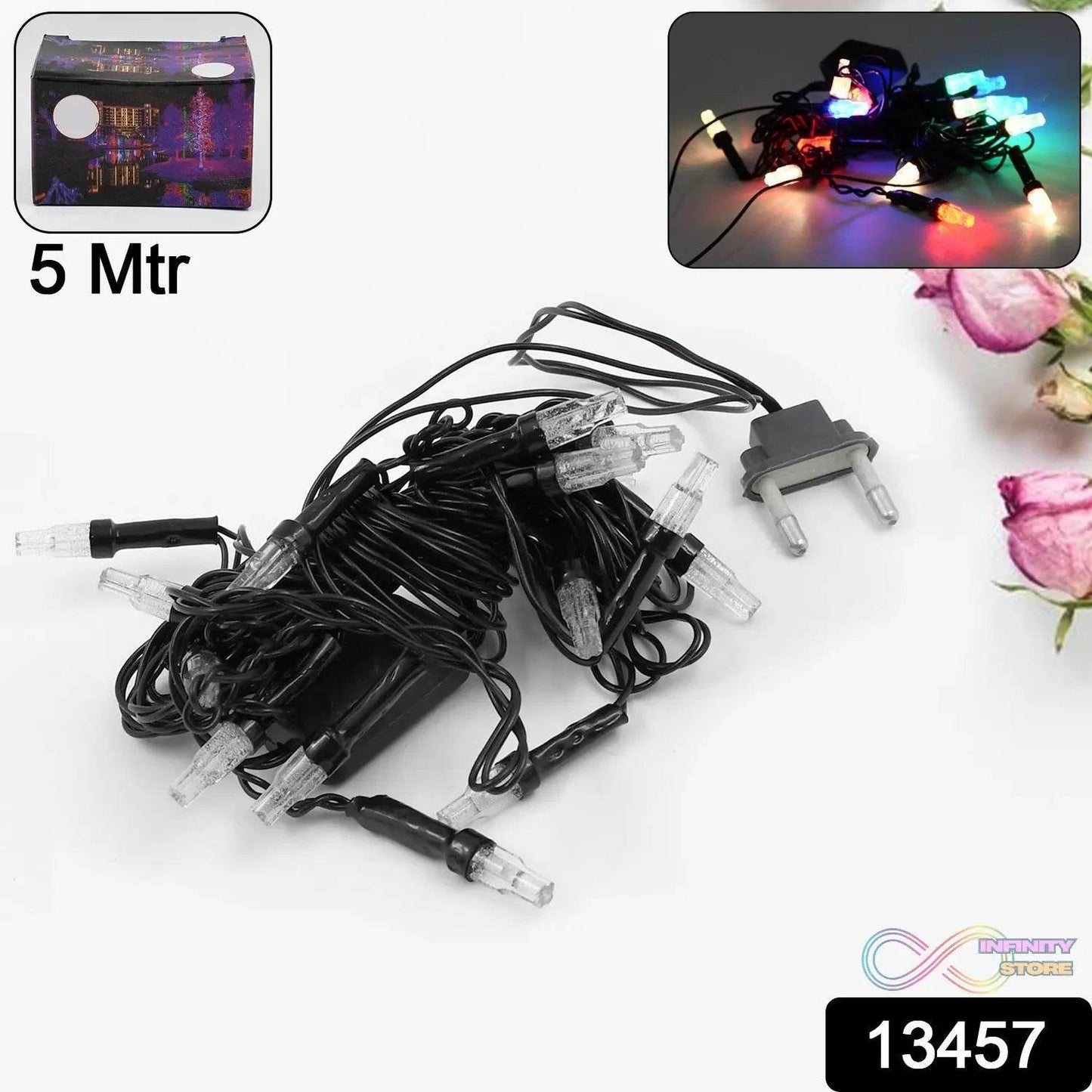 5Mtr Home Decoration Diwali & Wedding LED String Light - infinityexculsivestore.com