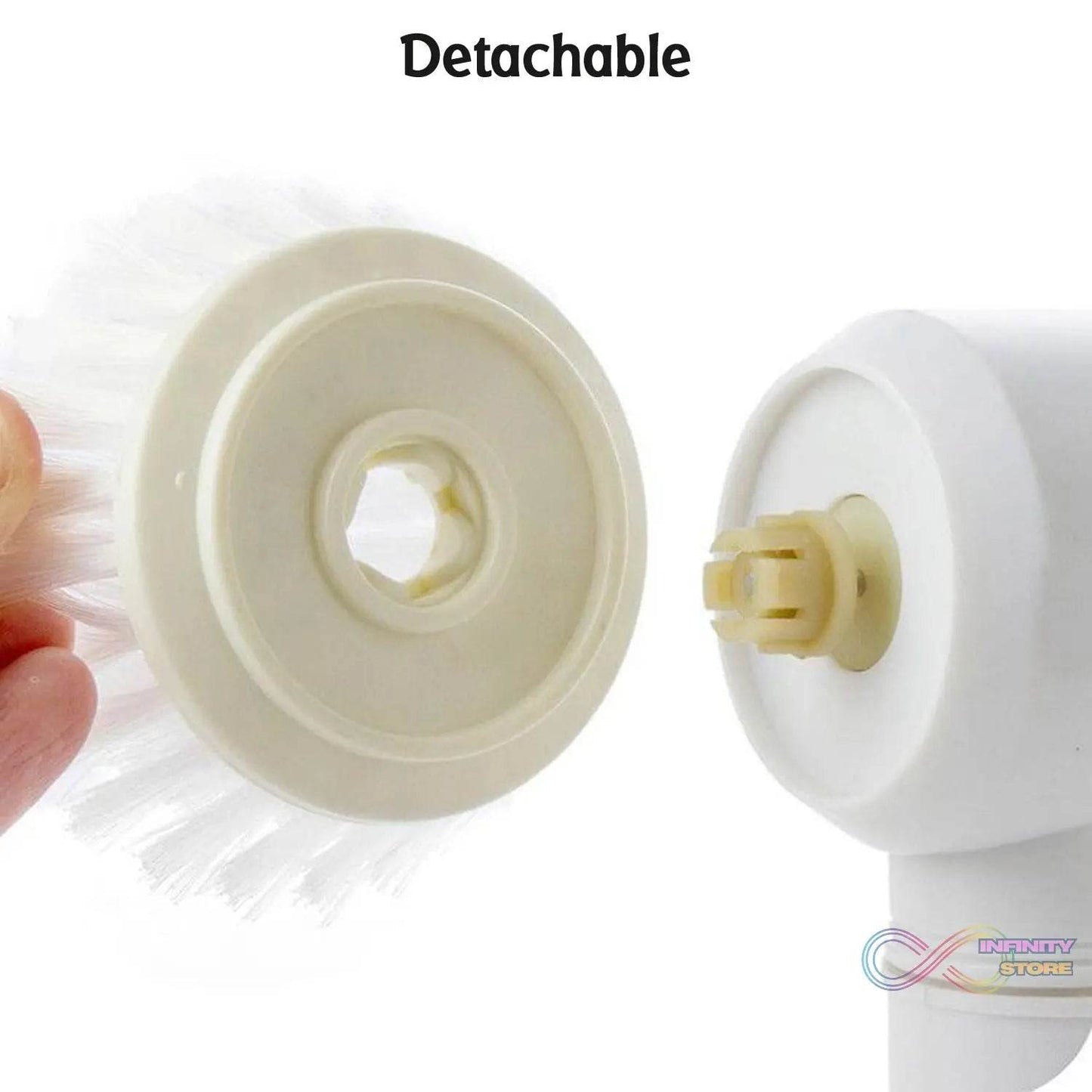 5in1 Home Kitchen Electric Cleaning Brush, Electric Spin Scrubber - infinityexculsivestore.com