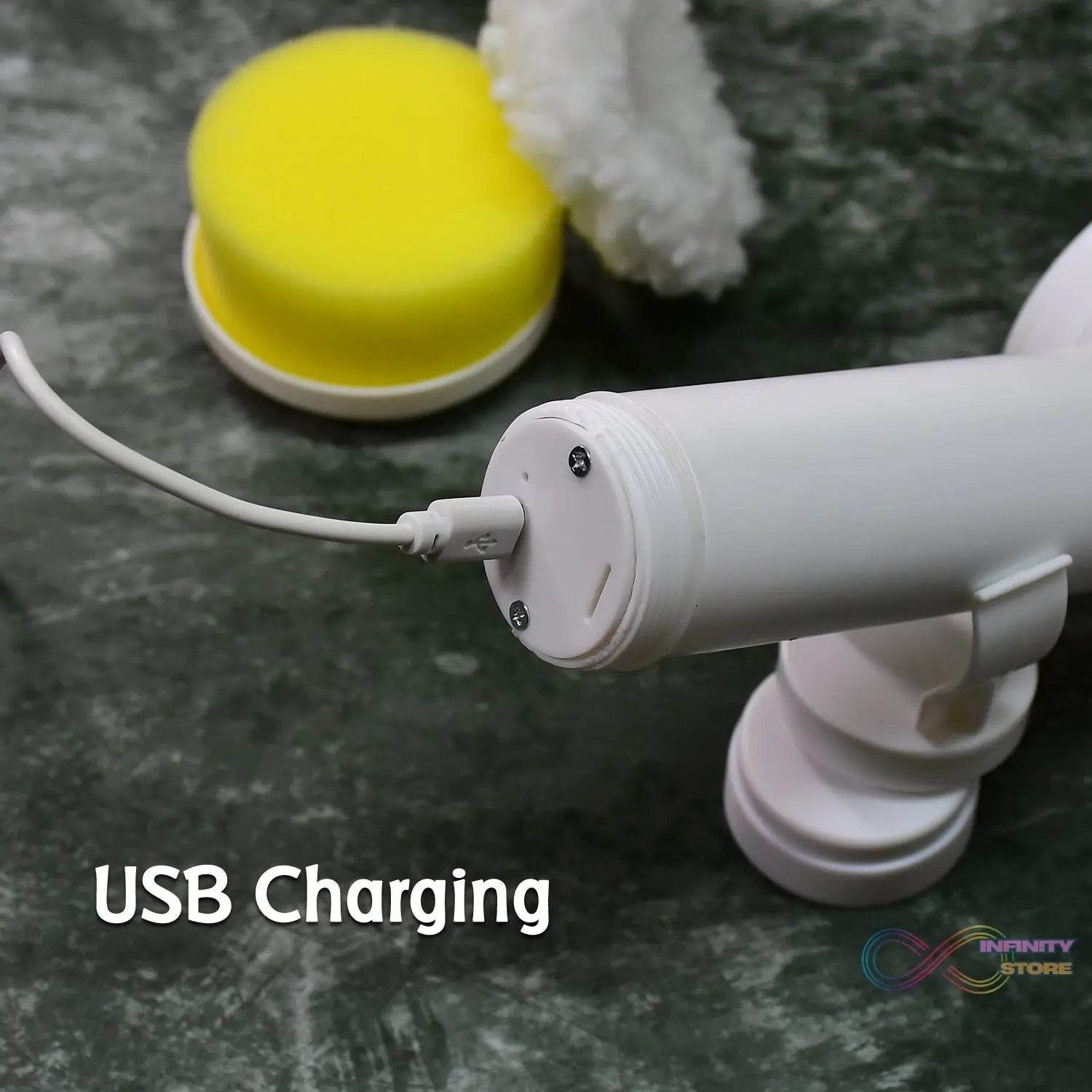 5in1 Home Kitchen Electric Cleaning Brush, Electric Spin Scrubber - infinityexculsivestore.com