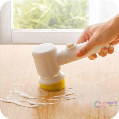 5in1 Home Kitchen Electric Cleaning Brush, Electric Spin Scrubber - infinityexculsivestore.com