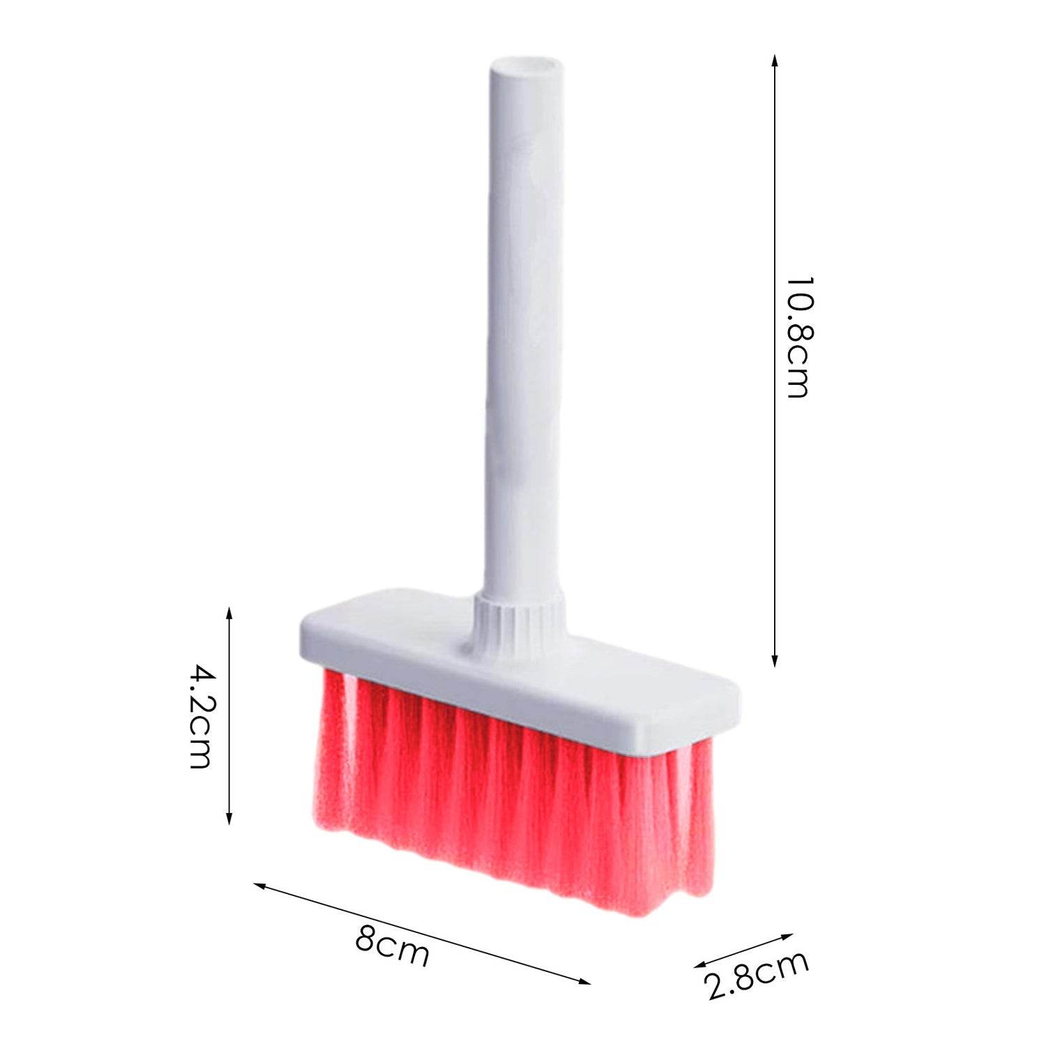 5in1 Multi - Function Soft Dust Clean Bush for Computer Cleaning, with Corner Gap Duster Keycap Puller Remover for Gamer Pc (White) - infinityexculsivestore.com