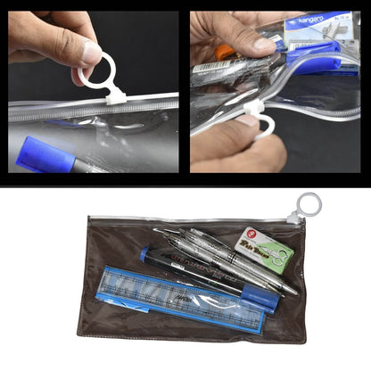 6-Pcs Combo Zipper Pouch scissor Ruler Pen And Marker Used While Studying By Teachers And Students In Schools And Colleges Etc. - infinityexculsivestore.com