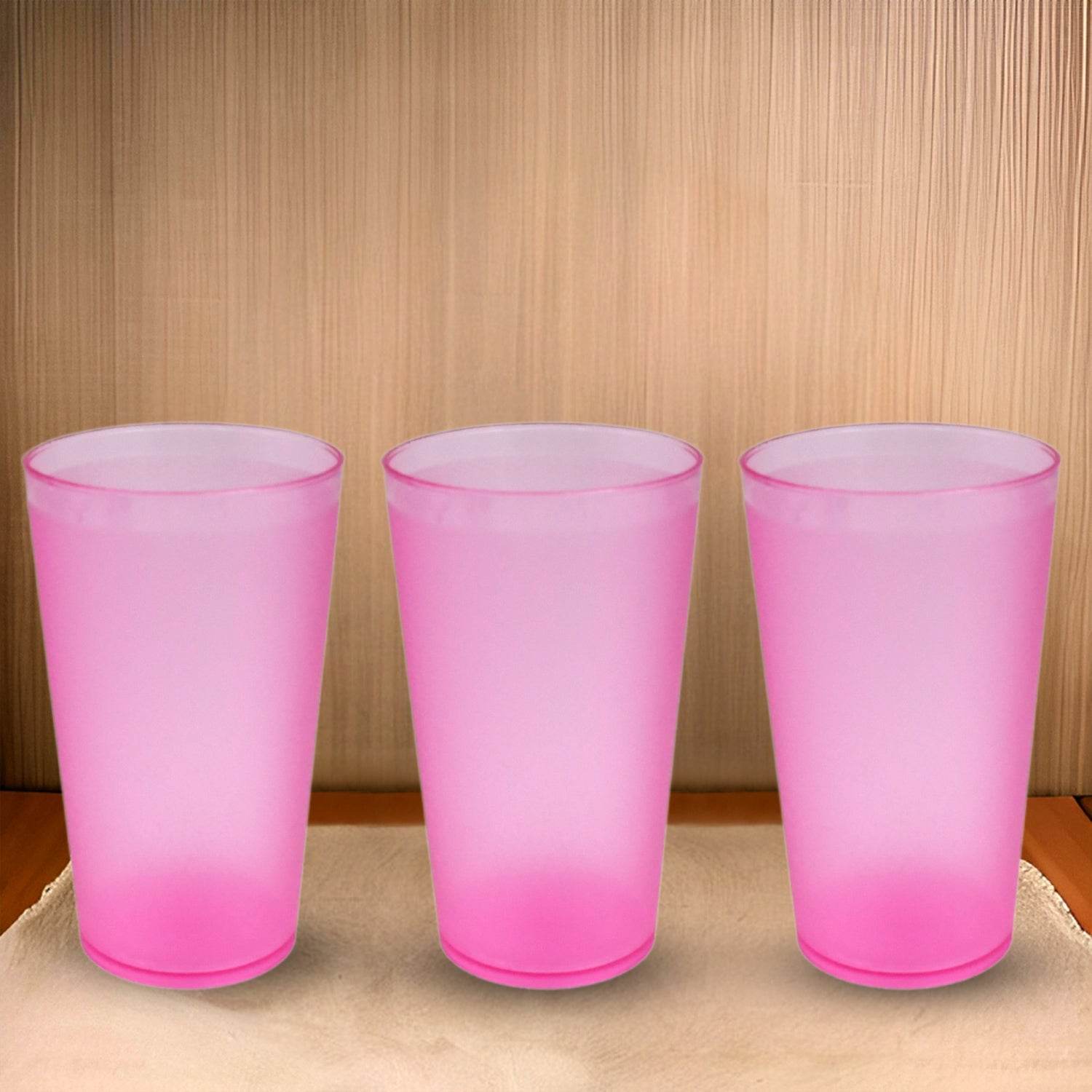 6 Pcs Large Glass used in all kinds of kitchen and official purposes for drinking water and beverages etc. - infinityexculsivestore.com