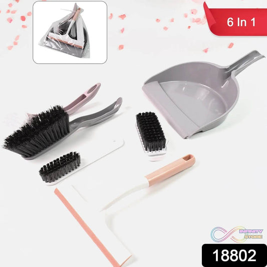 6 in 1 Multipurpose Cleaning Tool (6 Pcs Set) - infinityexculsivestore.com