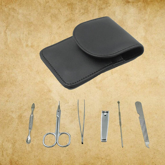 6-in-1 Professional Nail Care Kit: Clippers, Scissors & More Nail cutter (Travel or Home) - infinityexculsivestore.com