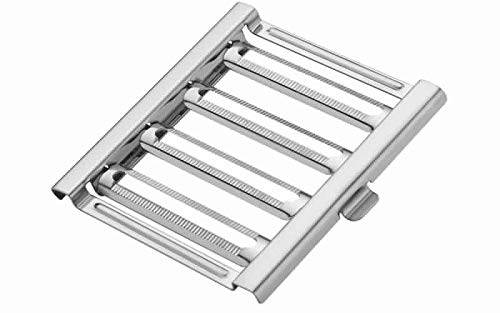 6 in 1 Stainless Steel Kitchen Chips Chopper Cutter Slicer and Grater with Handle - infinityexculsivestore.com