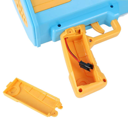69 Holes Big Rechargeable Powerful Machine Bubble Gun Toys for Kids Adults, Bubble Makers, Big Rocket Boom Bubble Blower Best Gifts - infinityexculsivestore.com