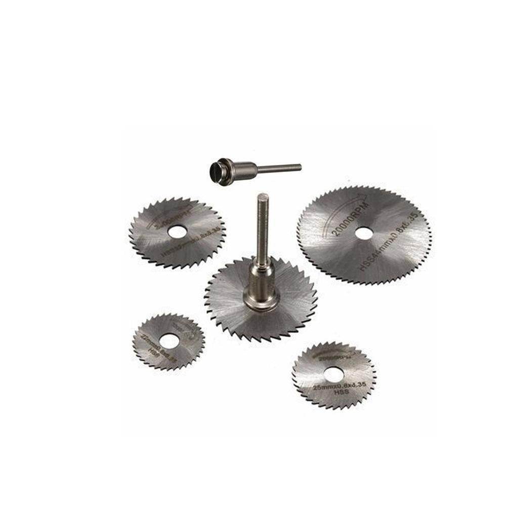 6pcs Metal HSS Circular Saw Blade Set Cutting Discs for Rotary Tool - infinityexculsivestore.com