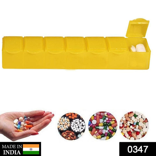 7 Days Pill Box with 7 Compartments - infinityexculsivestore.com