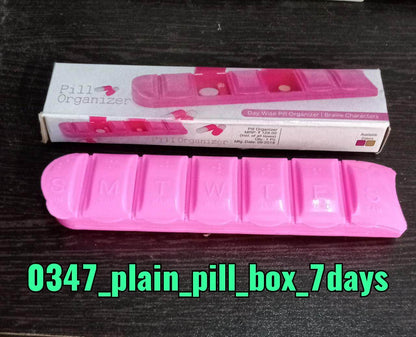 7 Days Pill Box with 7 Compartments - infinityexculsivestore.com