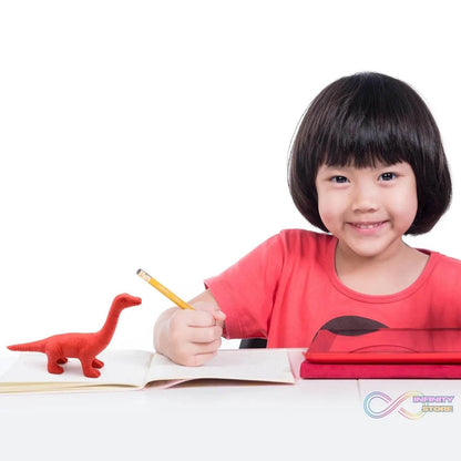7 Piece Dinosaur Shaped Erasers for Kids - Animal Erasers, 3D Puzzle - infinityexculsivestore.com