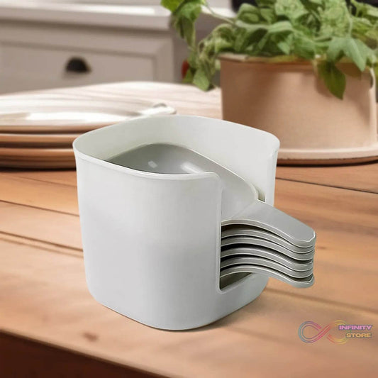 7 in 1 Side Dish Dip Bowl Set with Handle Mini Dipping Bowls (7 Pcs Set) - infinityexculsivestore.com
