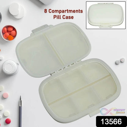 8 Compartment Medicine Divider Box (1 Pc) - infinityexculsivestore.com