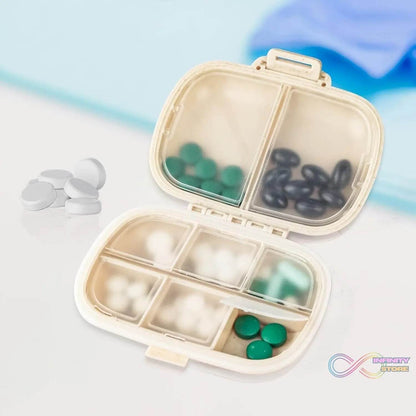 8 Compartment Medicine Divider Box (1 Pc) - infinityexculsivestore.com