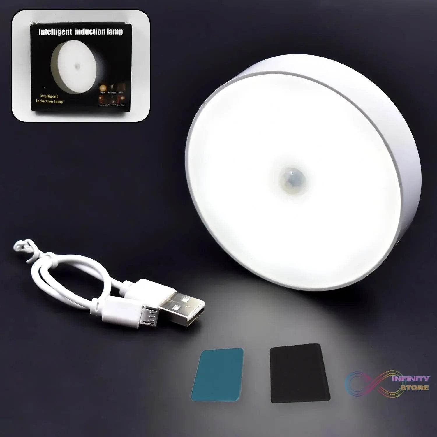 8 LED Night Lights With USB Charging & Double-Sided Adhesive Pads (1 Pc) - infinityexculsivestore.com