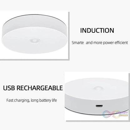 8 LED Night Lights With USB Charging & Double-Sided Adhesive Pads (1 Pc) - infinityexculsivestore.com