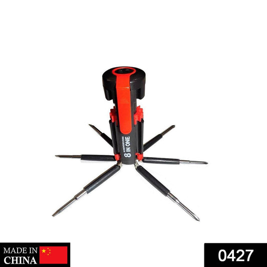 8 in 1 Multi-Function Screwdriver Kit with LED Portable Torch - infinityexculsivestore.com
