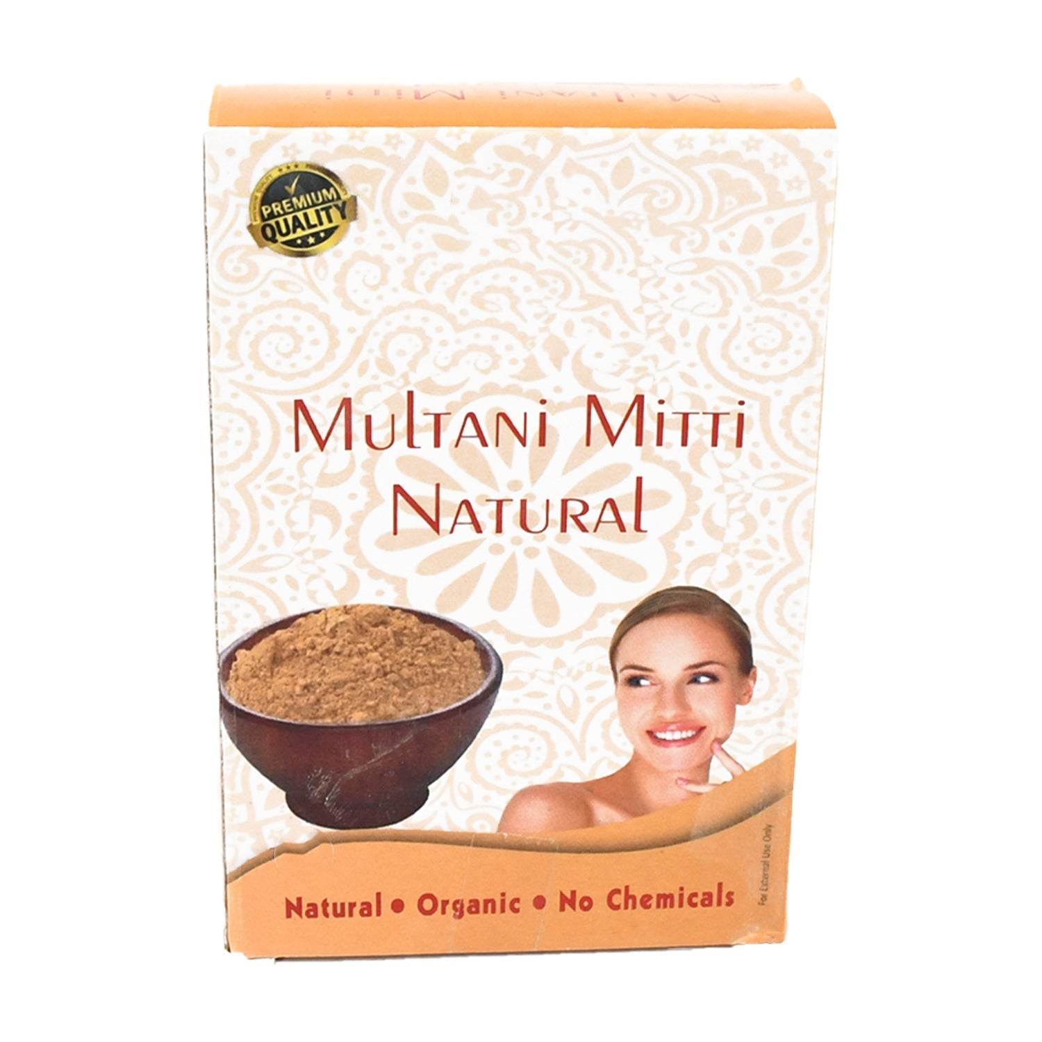 80gram Herbal Tan Removing Multani Mitti Face Pack For Skin Care Age Group - infinityexculsivestore.com