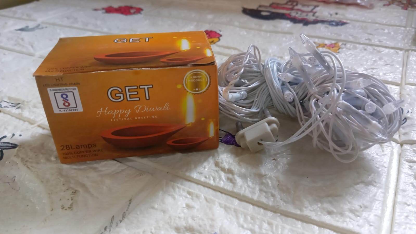 8Mtr Home Decoration Diwali & Wedding LED Christmas String Light Indoor and Outdoor Light (28L 8mtr) - infinityexculsivestore.com