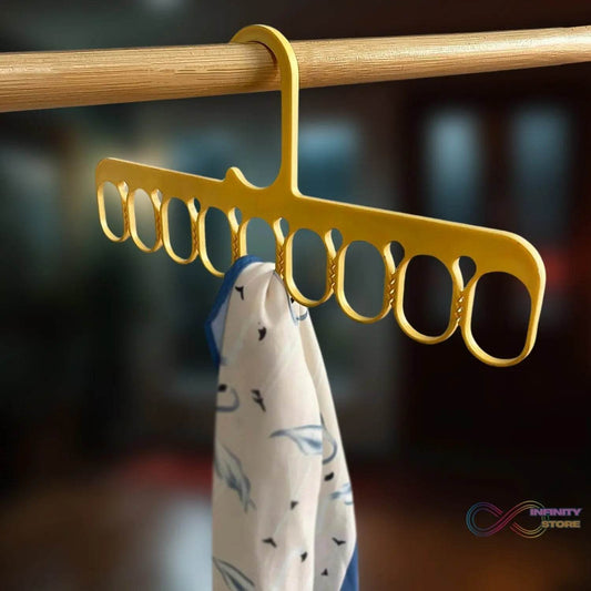 9-Hole Clothes Hangers Organizer Multifunction Hanger (1 Pc) - infinityexculsivestore.com