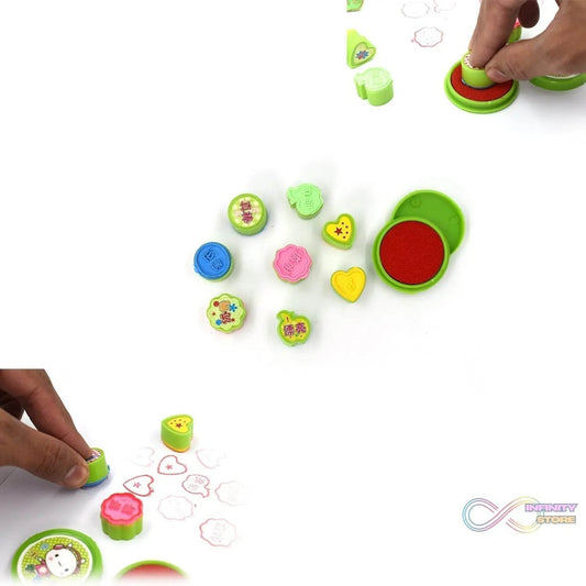 9 Pc Stamp Set for Kids, Play & Fun - infinityexculsivestore.com