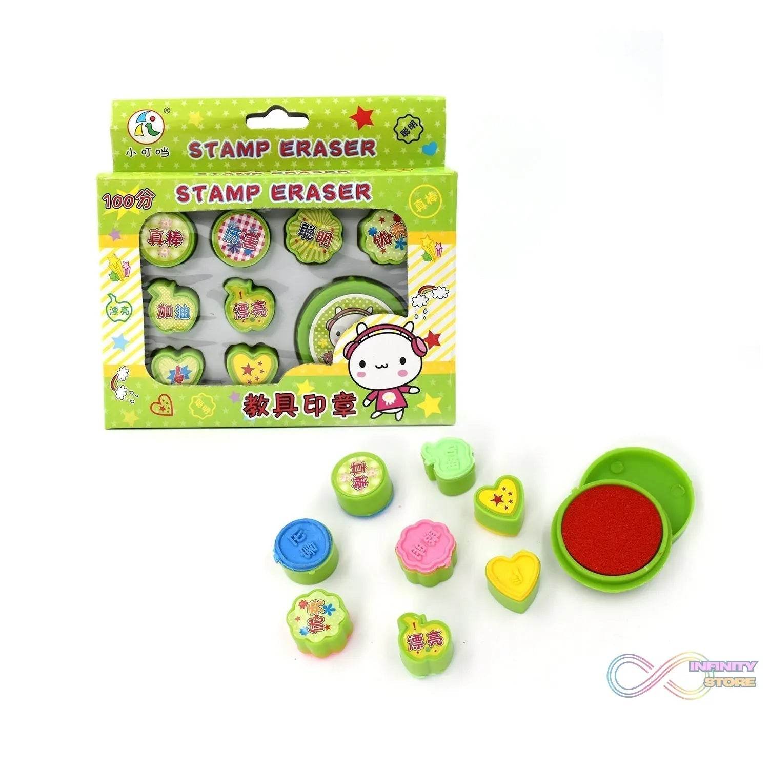 9 Pc Stamp Set for Kids, Play & Fun - infinityexculsivestore.com