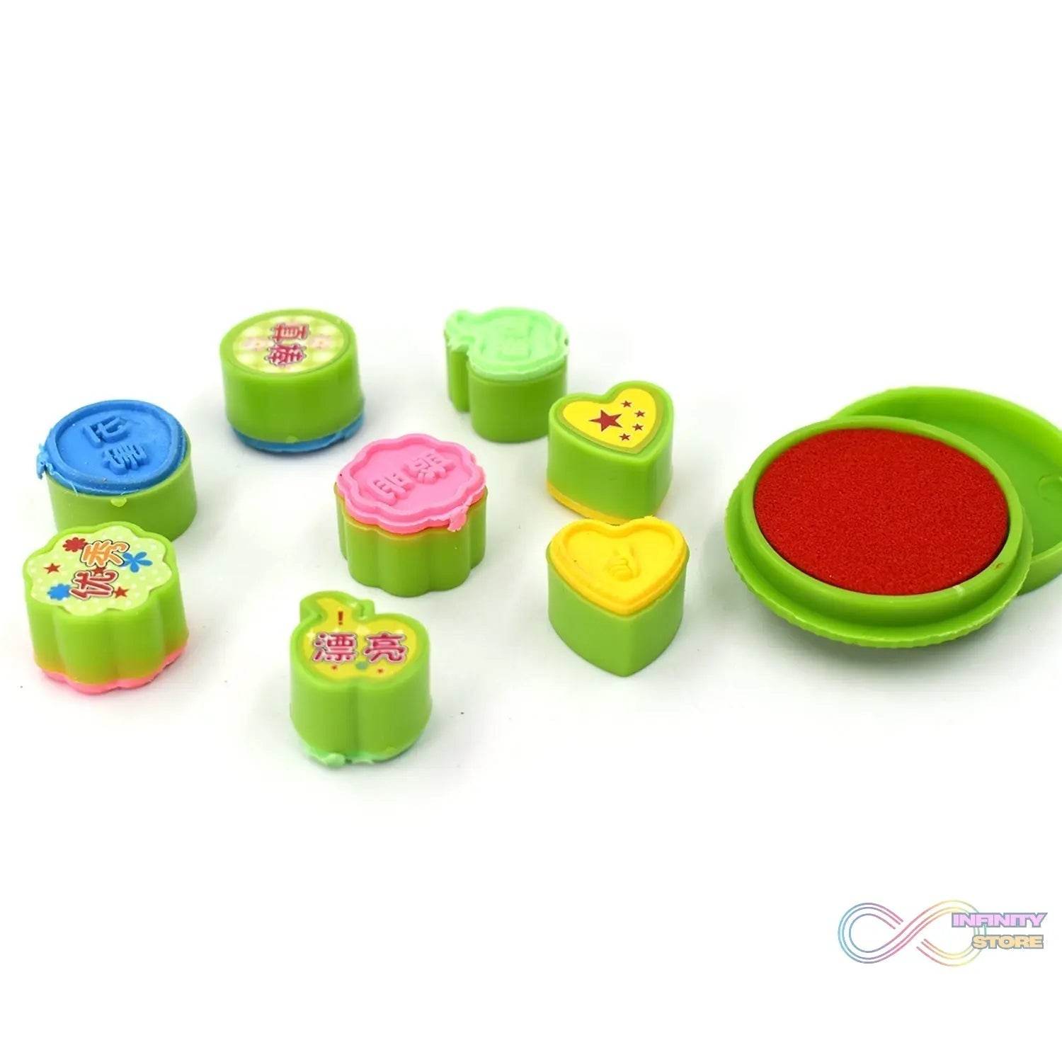 9 Pc Stamp Set for Kids, Play & Fun - infinityexculsivestore.com